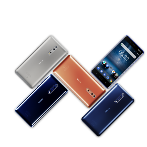 Nokia 8, l'ammiraglia di HMD Global, è disponibile in Italia a 599 € IVA inclusa.