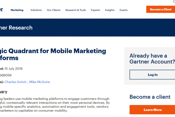 for Mobile Marketing Platforms